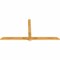 Ekena Millwork Eugene Rough Sawn Timber Gable Bracket, Western Red Cedar, 84"W x 42"H x 2"D x 4"F, 12/12 Pitch GBW084X42X0204EUG00RWR - alternate 2
